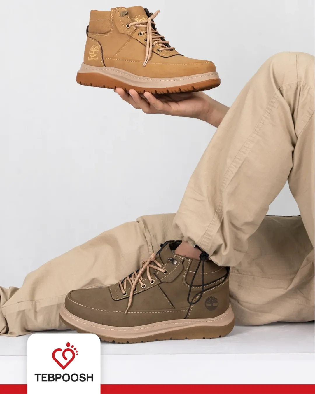 نیم بوت مردانه