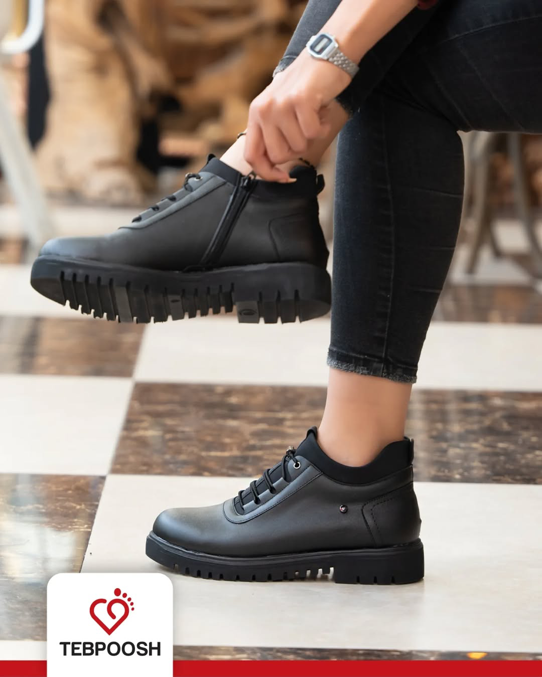 نیم بوت زنانه